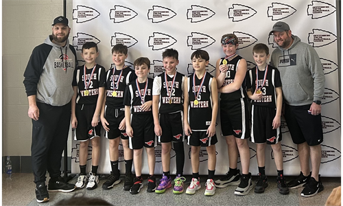 JR Boys Black - White/Gold Bracket Champions
